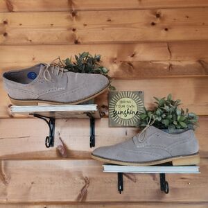 Oliver Sweeney London Bradley‎ Suede Leather Brogue Wingtip Derby Dress Shoes 11